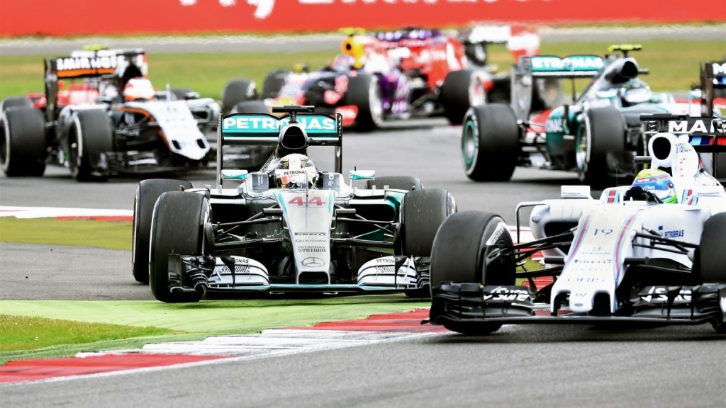 2015年中盤でのＦ1チームトップ5の状況