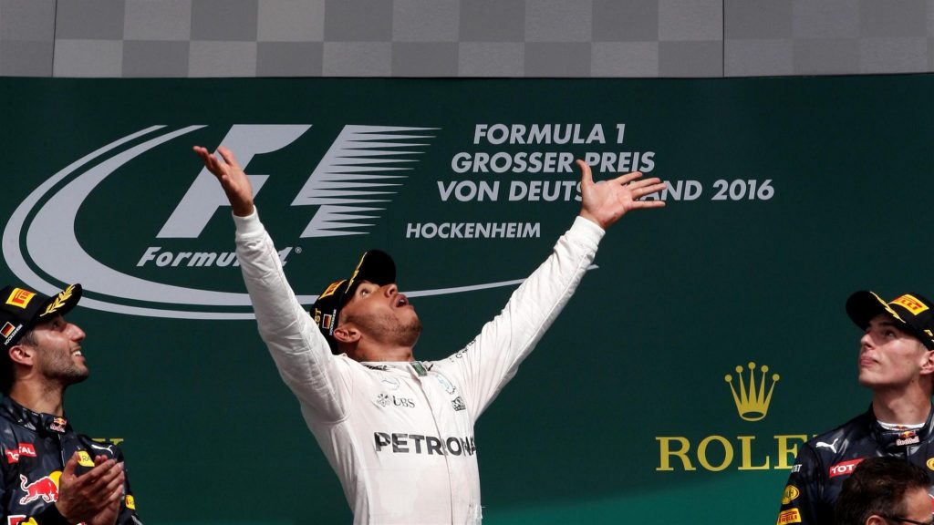 2016年F1第12戦ドイツGP決勝結果：ハミルトン優勝