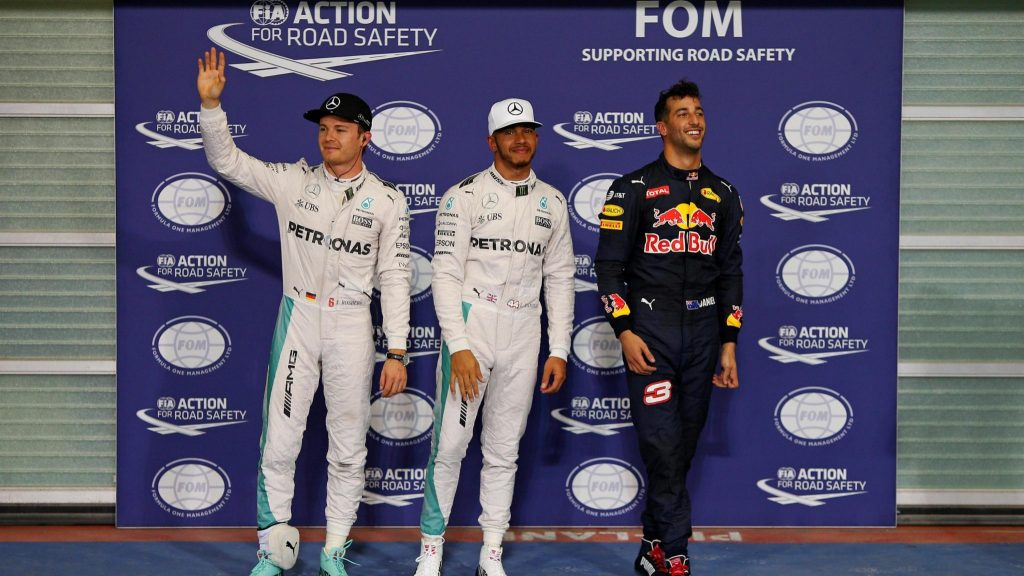 2016年F1第21戦アブダビGP予選結果