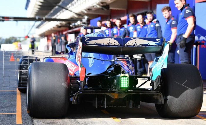 バルセロナインシーズンテスト：トロロッソホンダの1日目はトラブル発生！