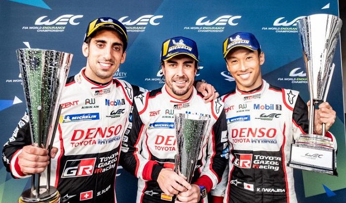 WEC：スパ6時間決勝アロンソ・ブエミ・中嶋が優勝！TOYOTA1,2フィニッシュ