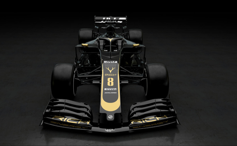 F1-2019 ハースF1が新車を発表！VF-19はJPSロータスカラーとなりました