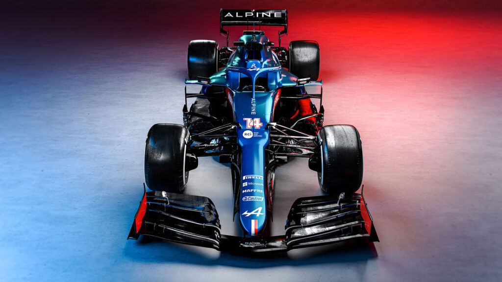 F1-2021 アルピーヌが新マシン「A521」を発表！太い背中だな～