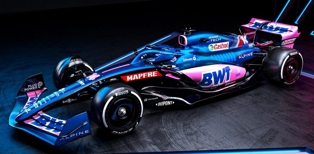 F1-2022 アルピーヌ F1チームが新車「A522」を発表！