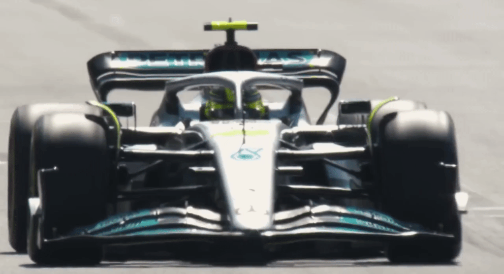 メルセデスW13のポーパシングが酷い原因はダウンフォース増加率が高すぎる事！