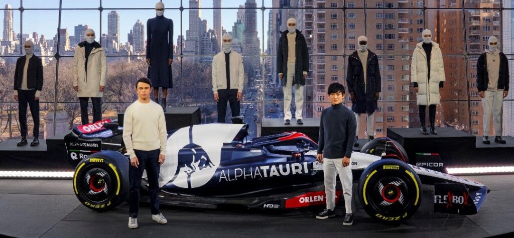 【F1NewCar2023】アルファタウリが「AT04」のレンダリング画像を公開！＋シェイクダウンの実車