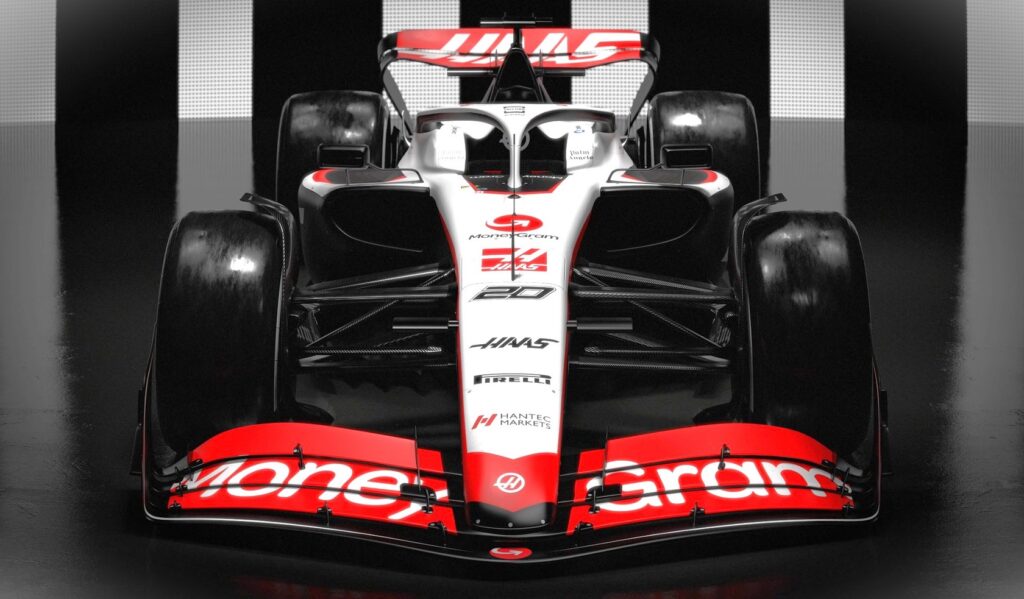 【F1NewCar2023】ハースF1が「 VF-23 」のレンダリング画像を公開！＋シェイクダウン動画