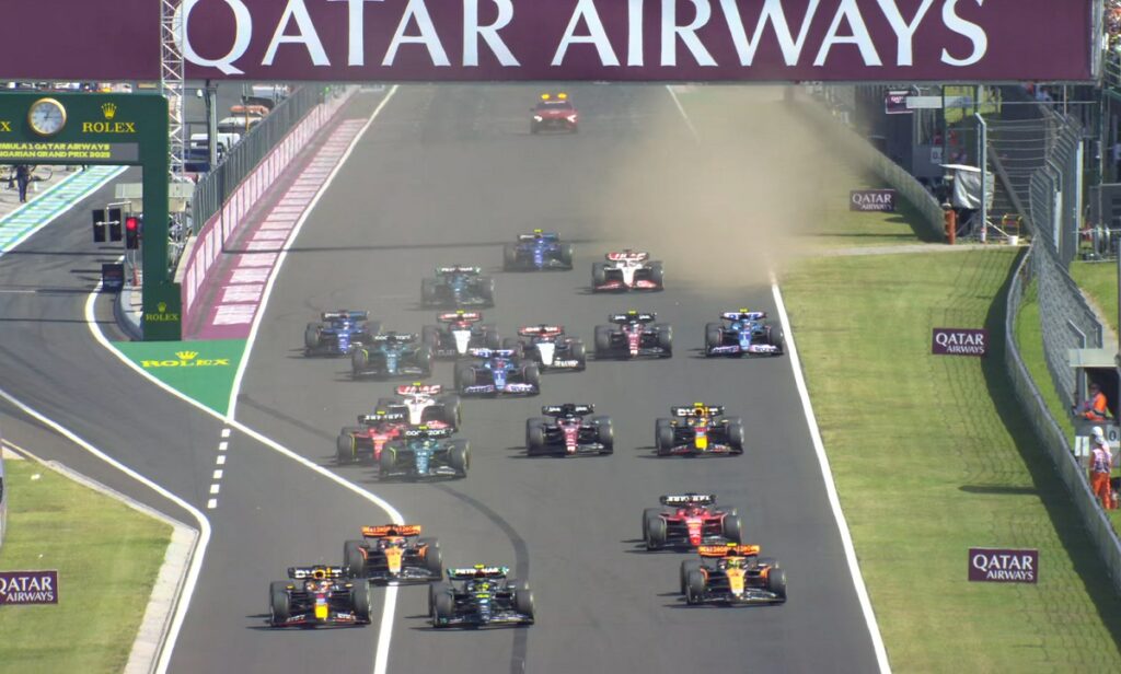 2023年F1第12戦ハンガリーGP決勝結果「スタートをミスらなかったチャンピオンの独走！」