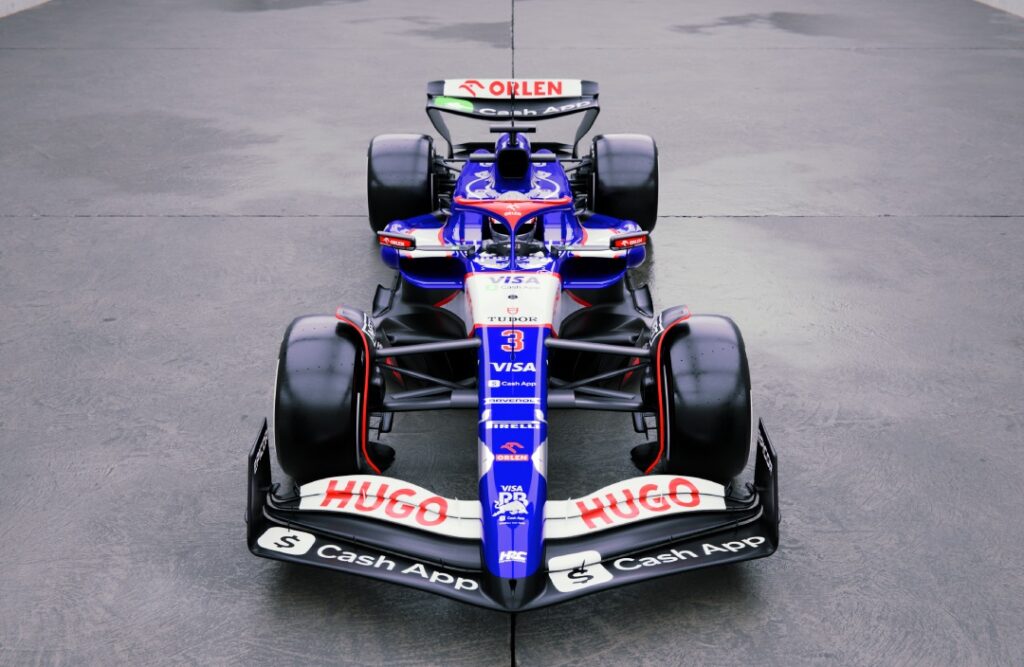 【F1NewCar2024】VISA CASH APP RB [ VCARB 01 ] レンダリング画像