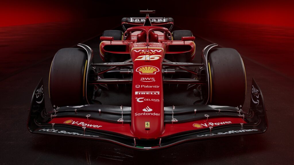 【F1NewCar2024】フェラーリ SF-24 レンダリング画像