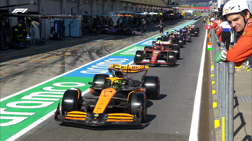 2024年F1第11戦オーストリアGPスプリント予選結果