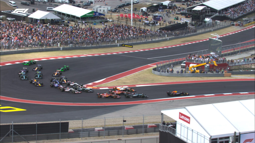 2024年F1第19戦アメリカGPスプリント結果