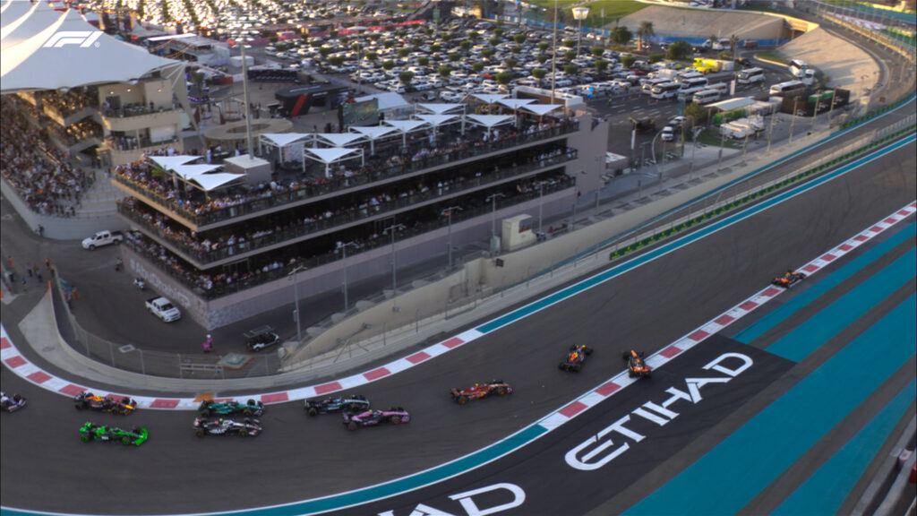 2024年F1第24戦アブダビGP決勝結果「意地と意地のぶつかり合い！いいバトル多し」