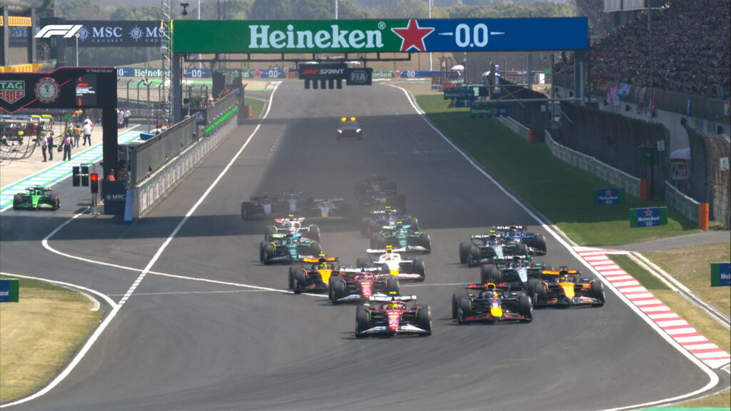 2025年F1第2戦中国GPスプリント結果