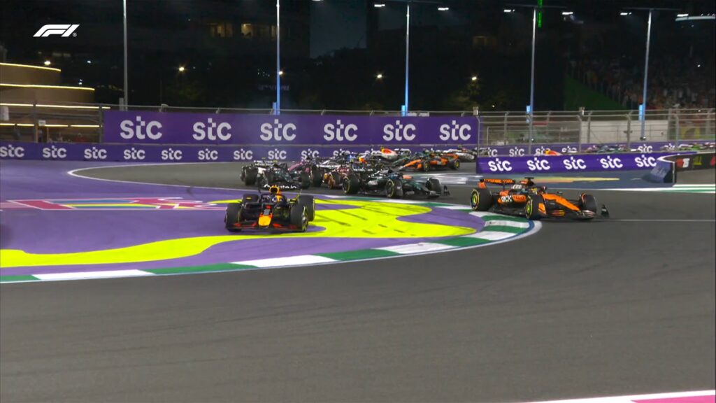 2025年F1第5戦サウジアラビアGP決勝結果「オープニングラップ勝負！」