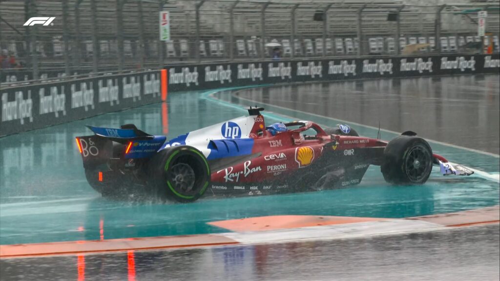 2025年F1第6戦マイアミGPスプリント結果「スタート前スコールで？！」