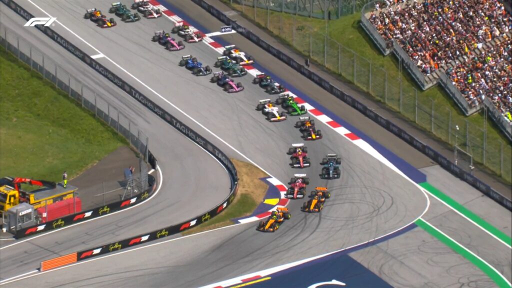 2025年F1第11戦オーストリアGP決勝結果