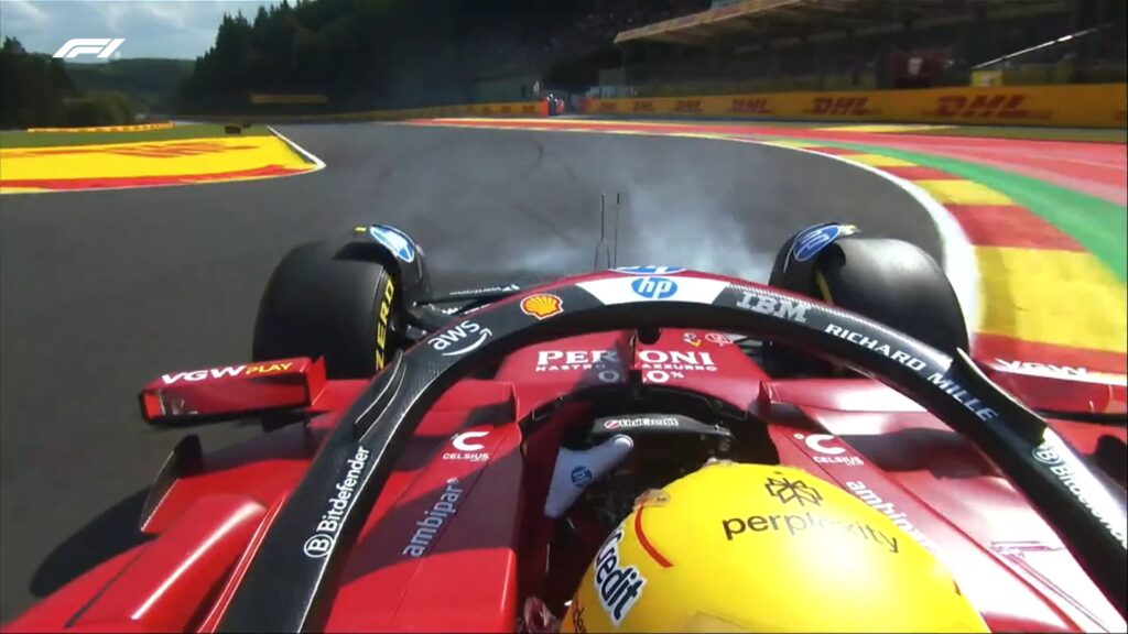 2025年F1第13戦ベルギーGPスプリント予選結果