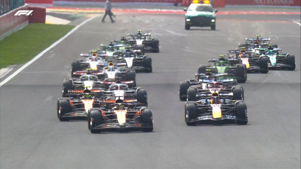 2025年F1第13戦ベルギーGPスプリント結果