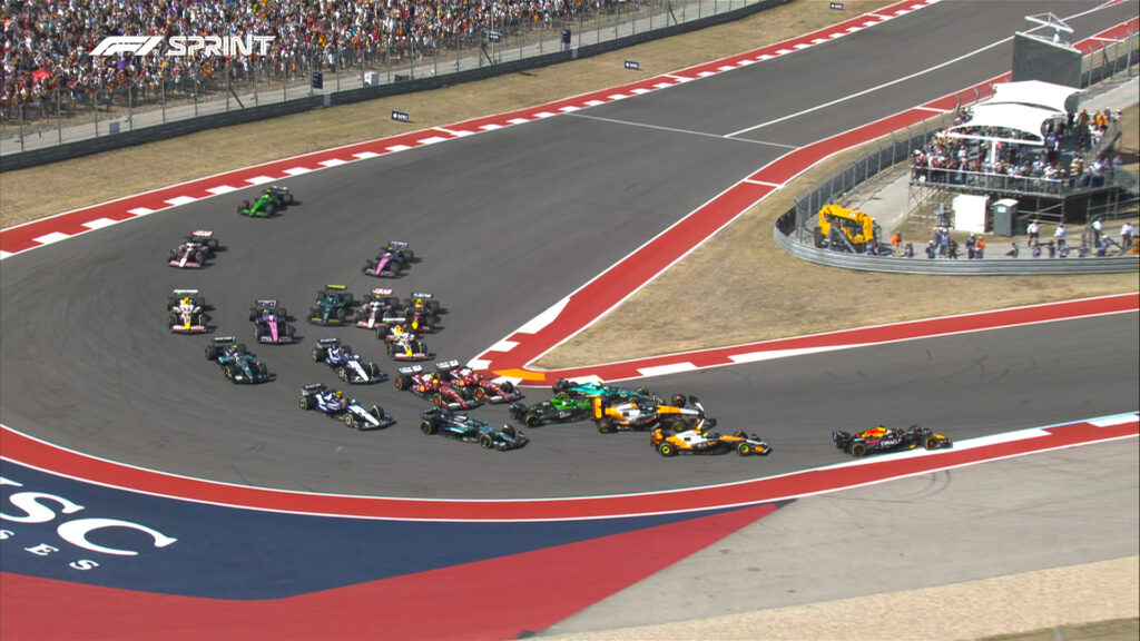 2025年F1第19戦アメリカGPスプリント結果「大荒れ！SC2回」