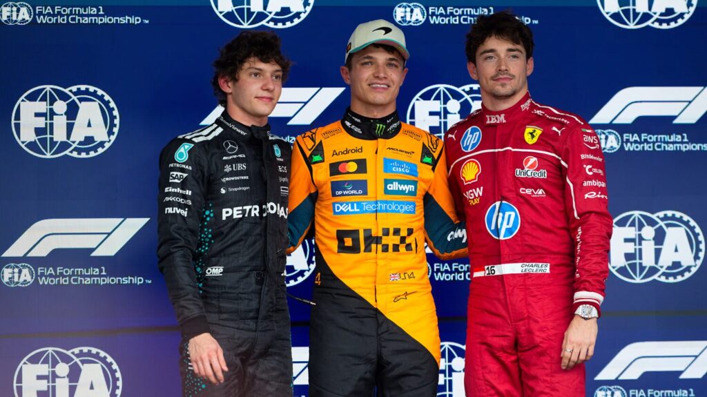 2025年F1第21戦サンパウロGP予選データ(スピードトラップ・セクタータイムetc）