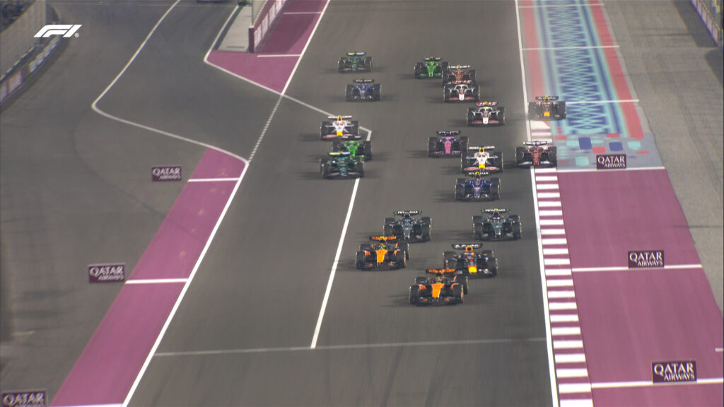 2025年F1第23戦カタールGP決勝結果「オレンジが手痛いミス・・・」