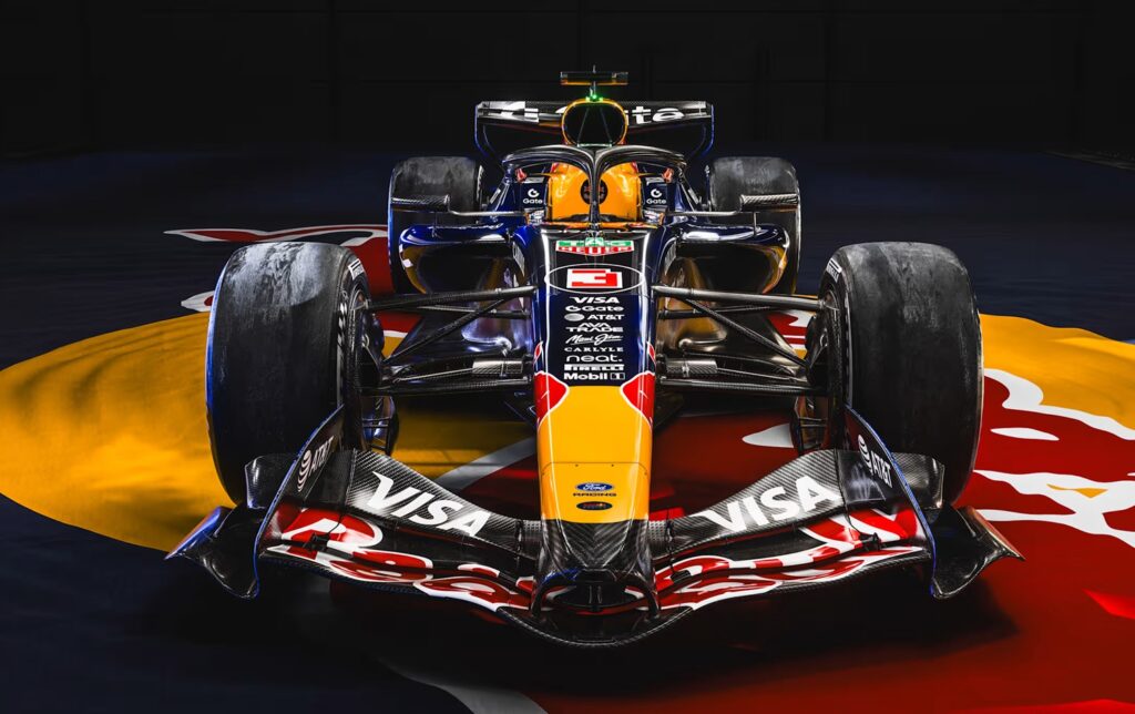 【F1 2026 NEW CAR】レッドブルRB22 レンダリング画像