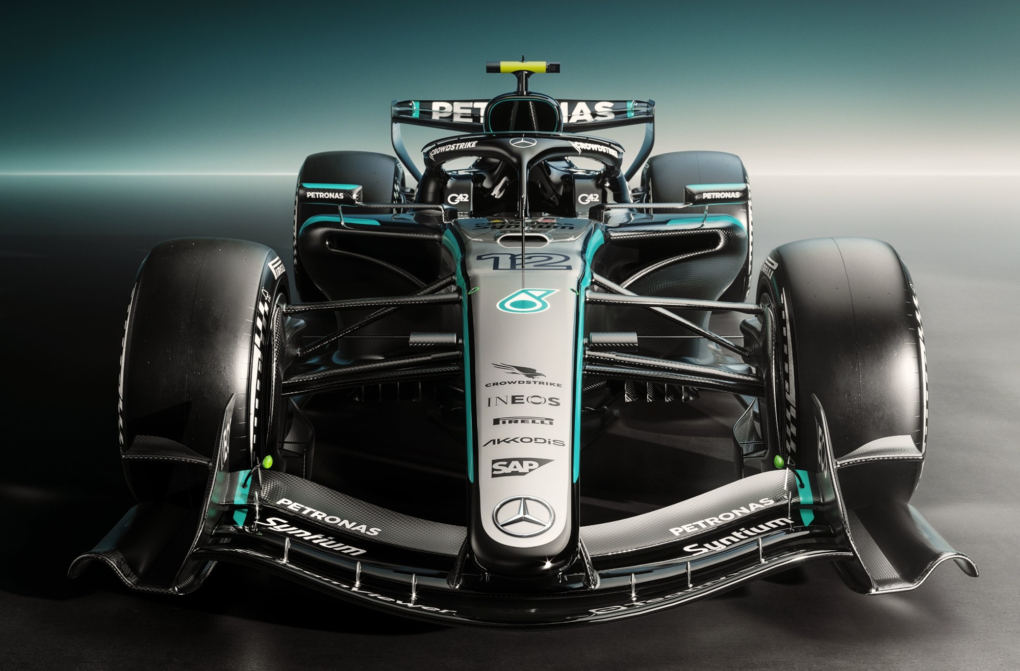 【F1 2026 NEW CAR】メルセデス W17 レンダリング画像