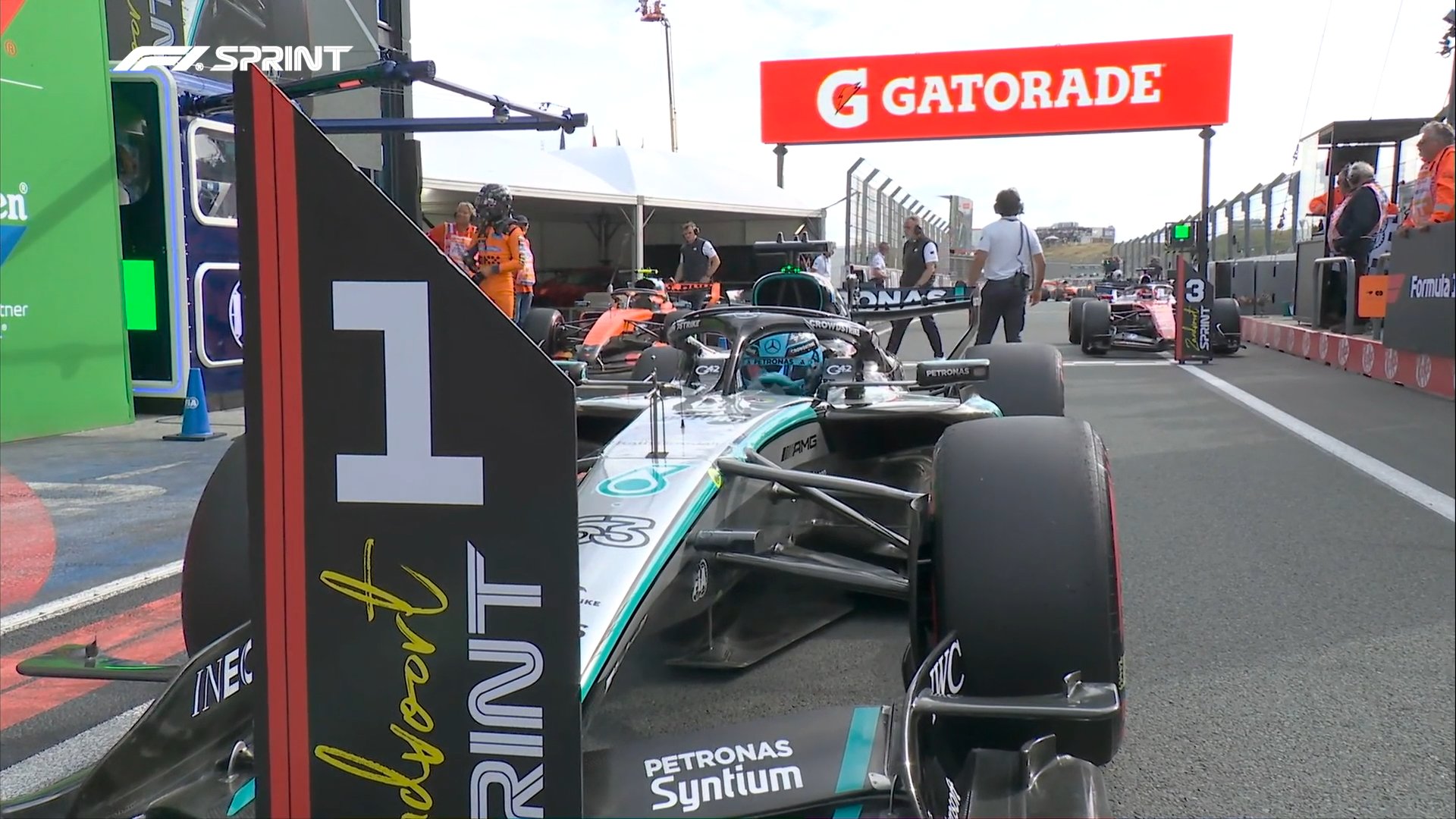 2026年F1第12戦オランダGPスプリント予選結果