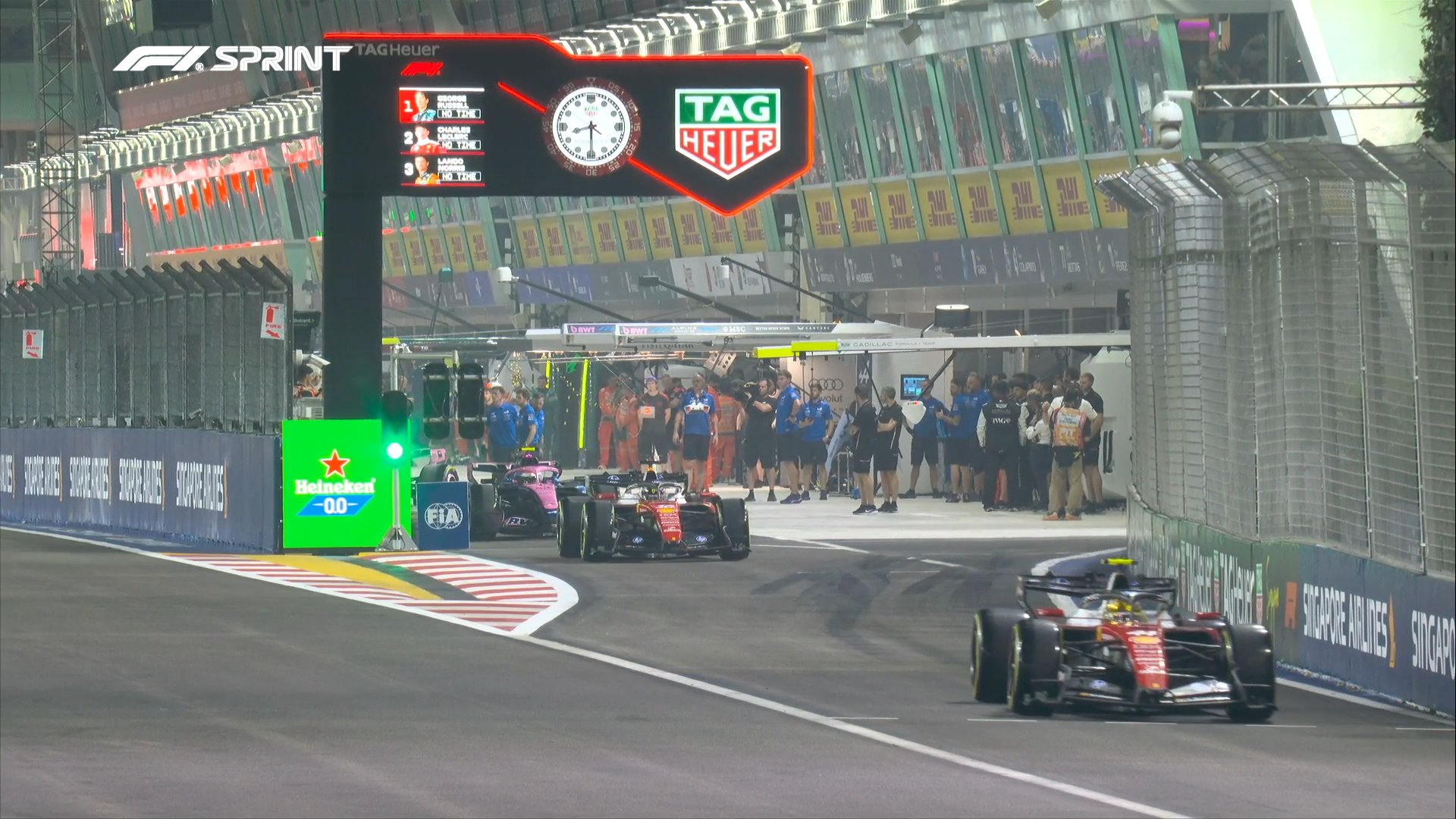 2026年F1第17戦シンガポールGPスプリント予選結果